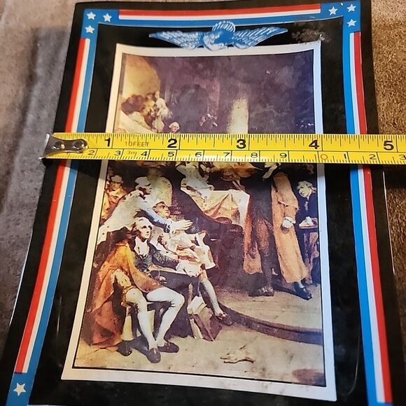 Vintage Ashtray Patrick Henry's Speech Royster Hess Peter Rothermel Houze USA - Picture 8 of 8